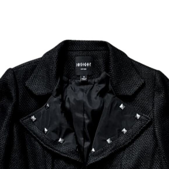 Insight Black Jacket Blazer | Size 8 - Picture 3 of 6